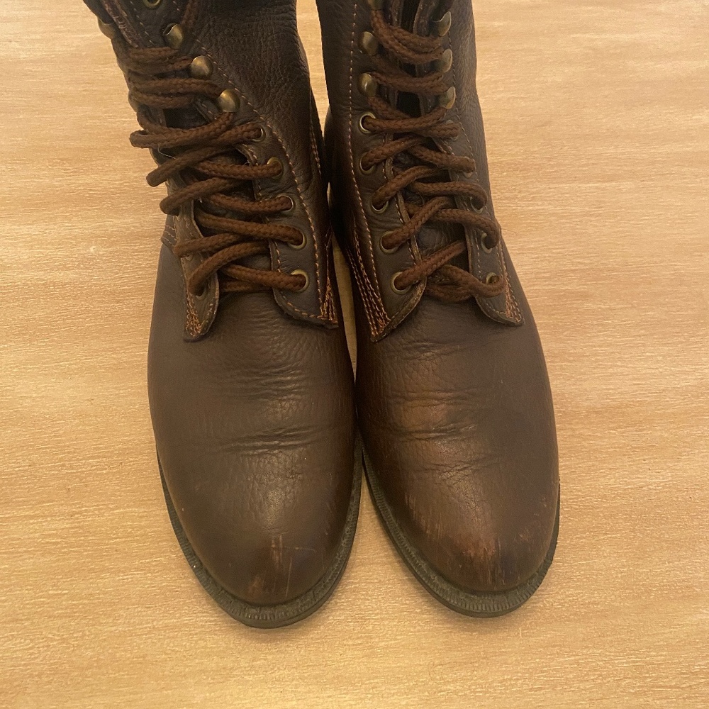 Harley Davidson Nolana Brown Leather Boots